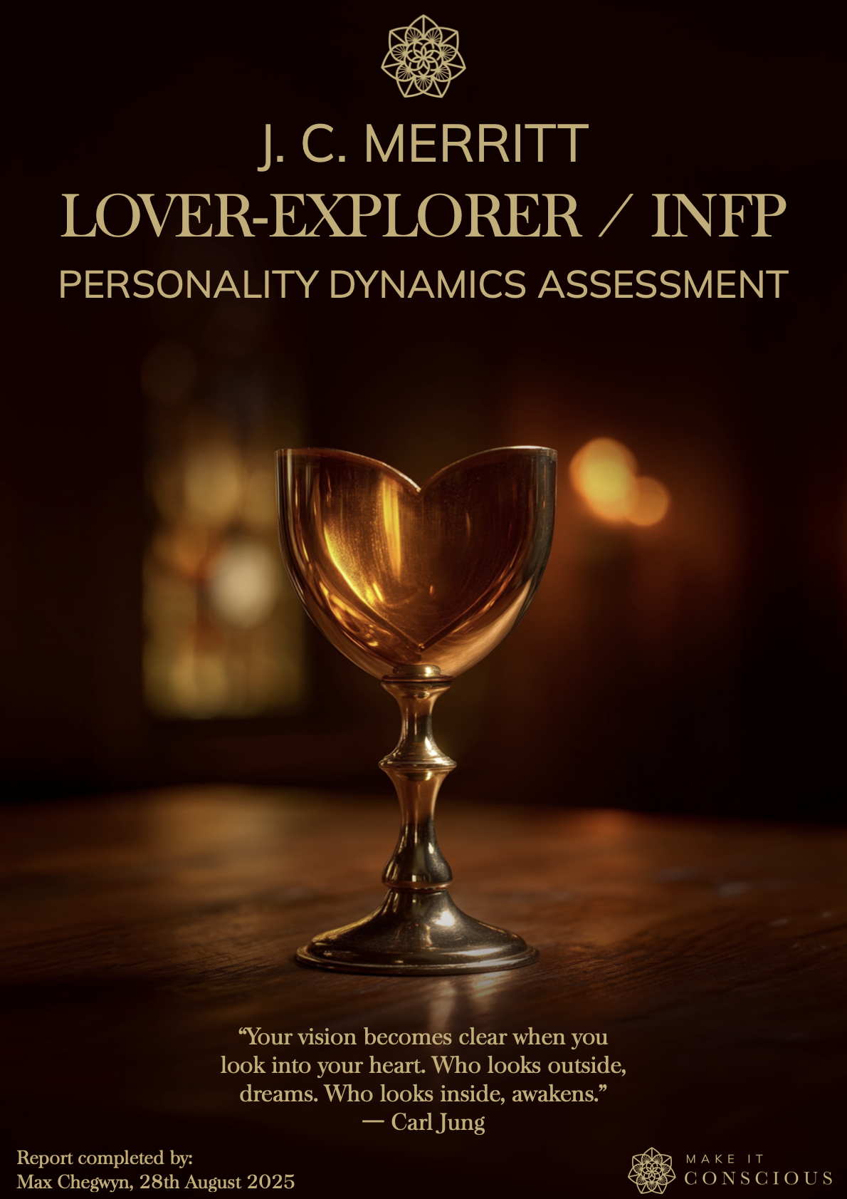 Lover-Explorer (INFP) Report Cover