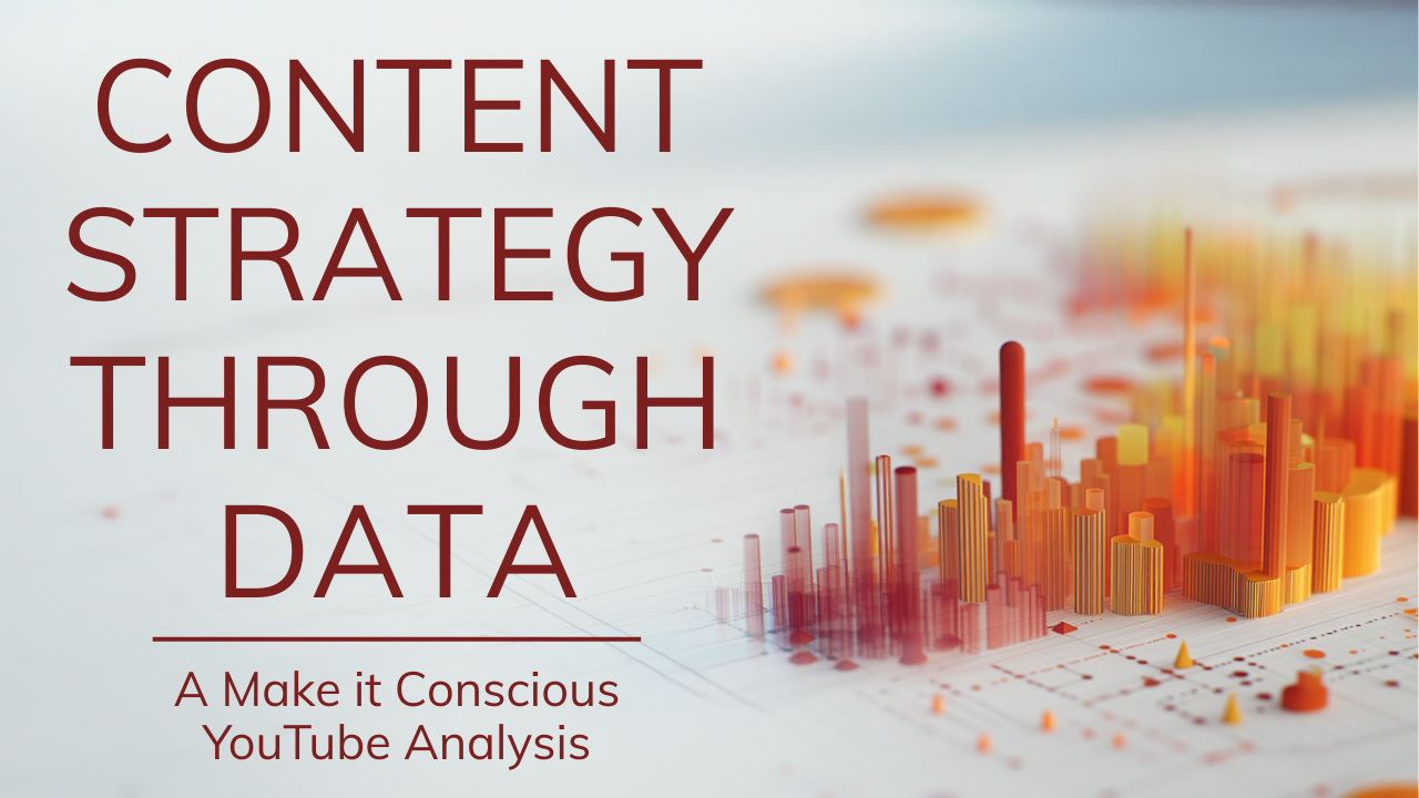 Content Strategy Through Data - A Make it Conscious YouTube Analysis ...